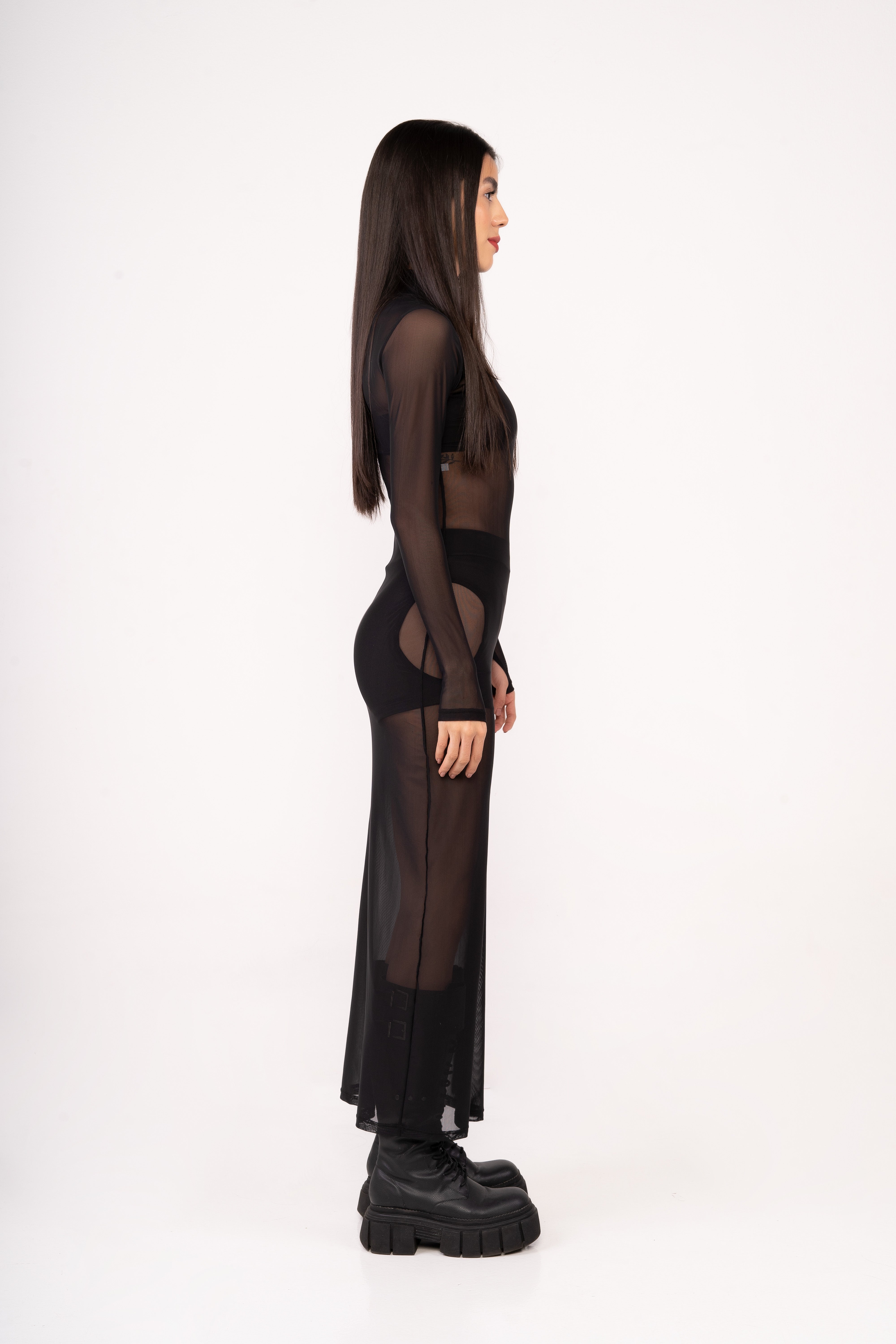 Jade Maxi Dress- Negro