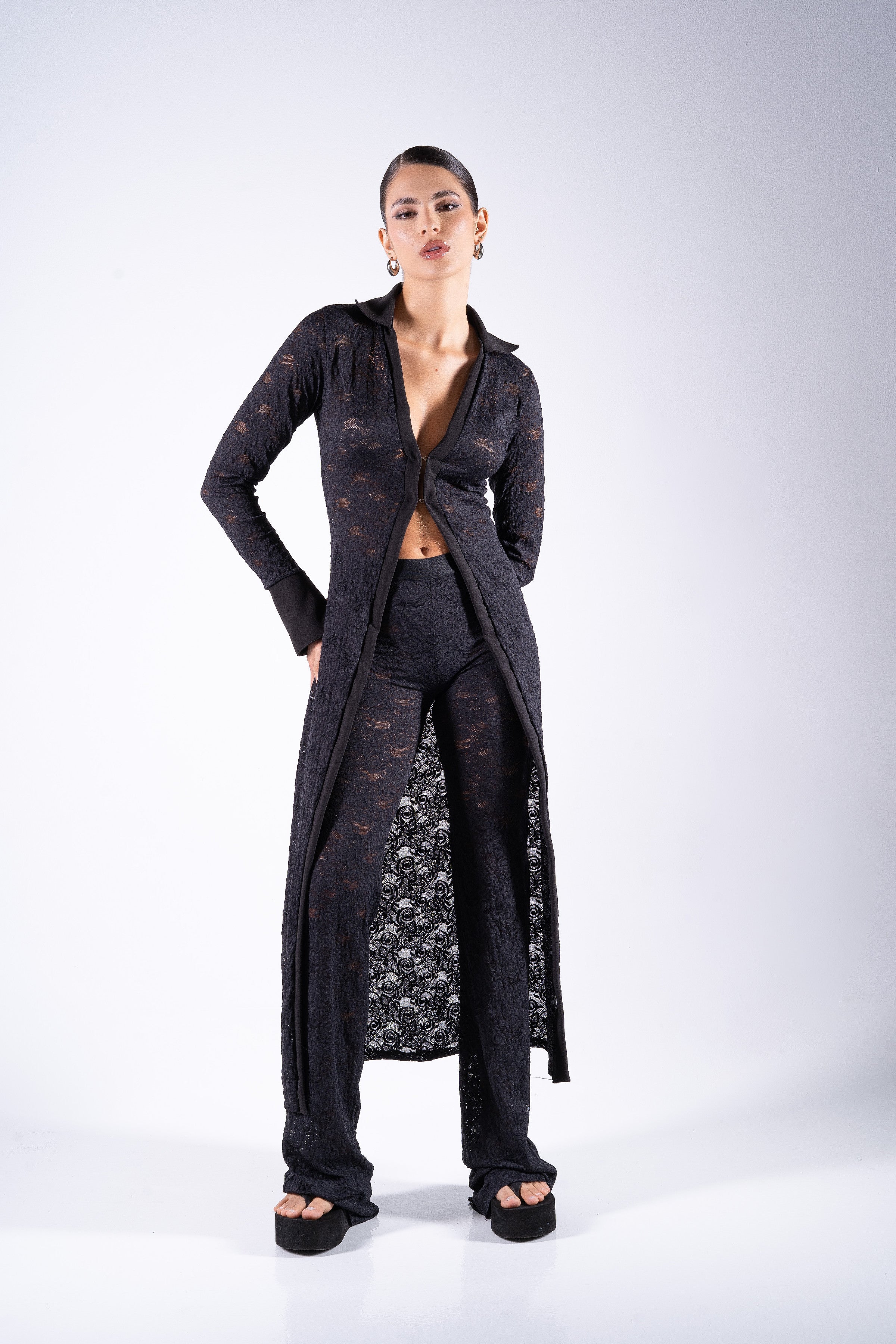 Flirt Lace Maxi Top