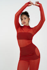 Cargar imagen en el visor de la galería, Jade Maxi Dress- Rojo
