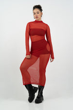 Cargar imagen en el visor de la galería, Jade Maxi Dress- Rojo
