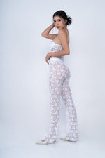 Cargar imagen en el visor de la galería, Flirt Lace Pants - Blanco
