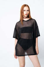 Cargar imagen en el visor de la galería, Meshed Oversized T-shirt
